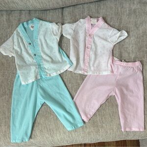 Vintage Baby Pajama Sets